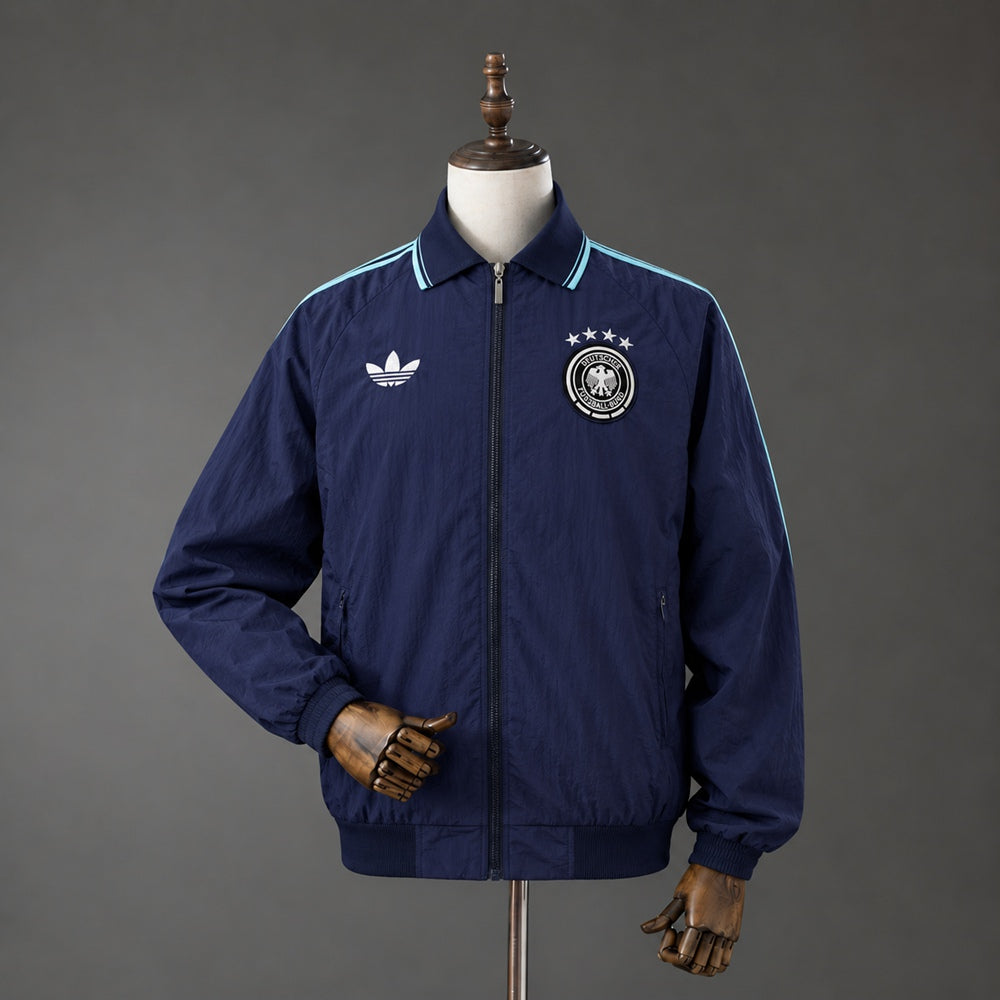 2026/2027  Germany Jacket Navy Blue Windbreaker