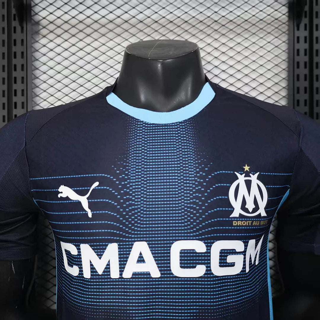 2025/2026 Player Version Olympique Marseille Away Football Shirt