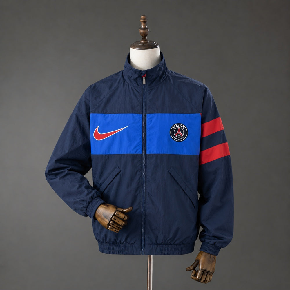 96/98 PSG Full-Zip Jacket Navy Blue Windbreaker