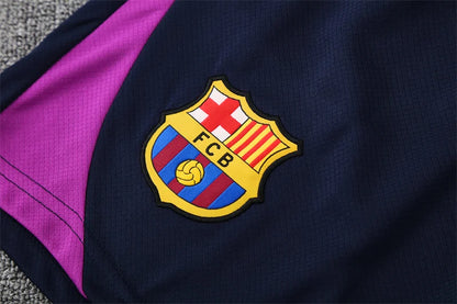 2025/2026 Barcelona Training Wear Purple Set Shirt