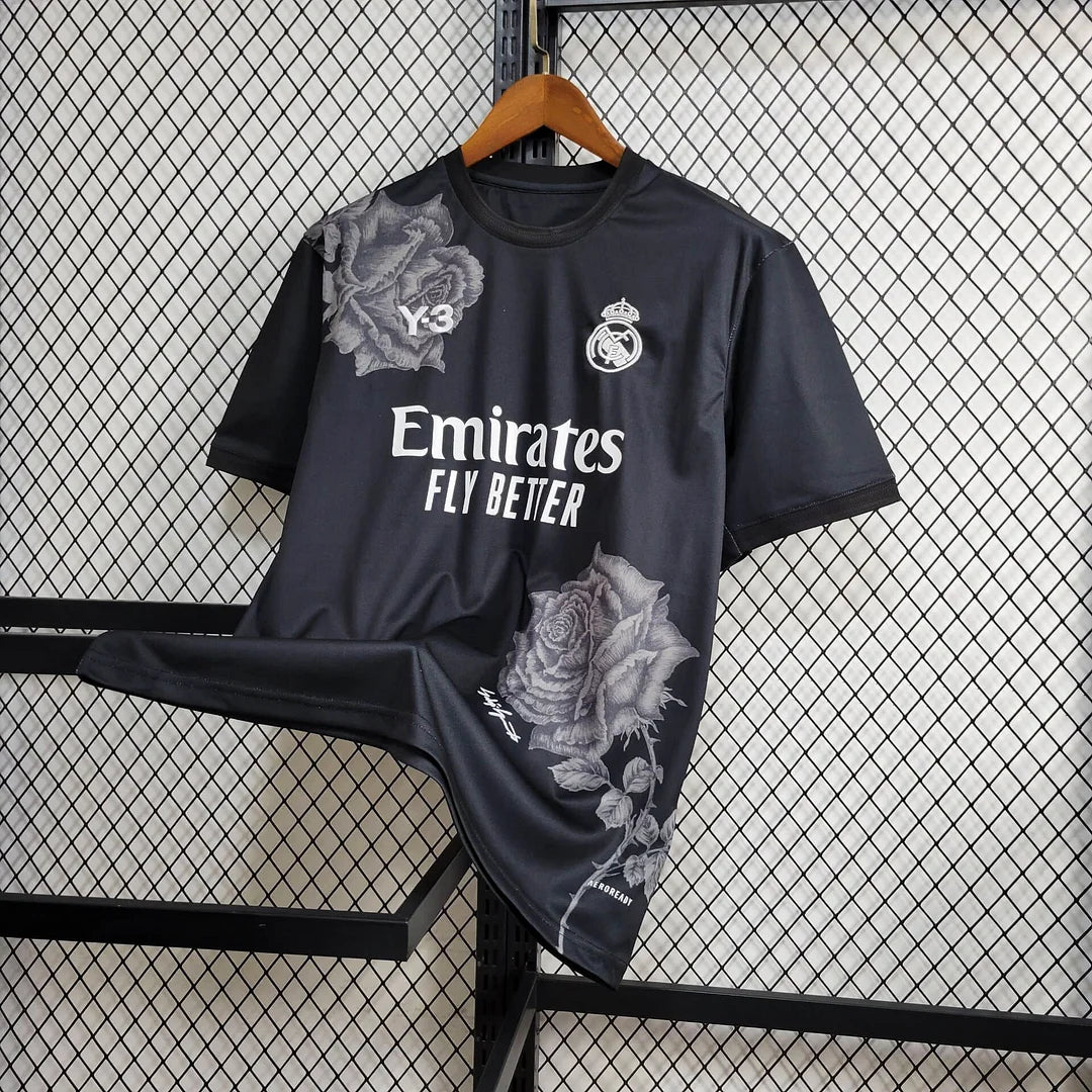 2024/2025 Real Madrid Y-3 Special Edition Black Football Shirt