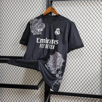 2024/2025 Real Madrid Y-3 Special Edition Black Football Shirt
