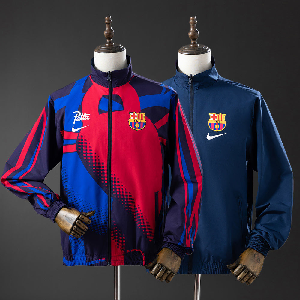 2026/2027 Barcelona Reversible Jacket Windbreaker