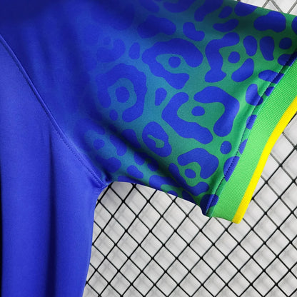 2022 World Cup Brazil Away Soccer Jersey
