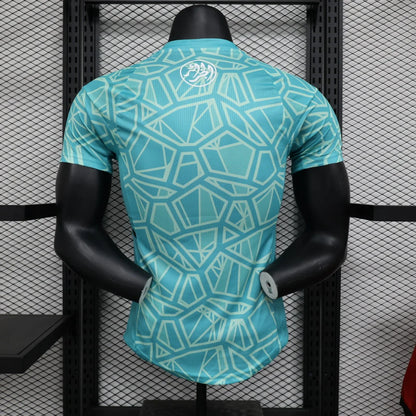 2023/2024 Algeria National Team Blue Shirt - Player Version