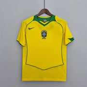 2004 Retro Brazil Soccer Jersey Home