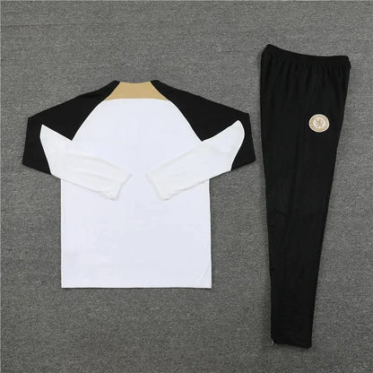 2023/2024 Chelsea Half-Pull Tracksuit White 1:1 Thai Quality
