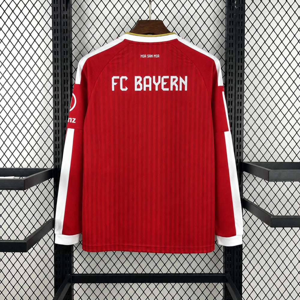 2026/2027 Bayern Munich Home Long Sleeve Football Shirt