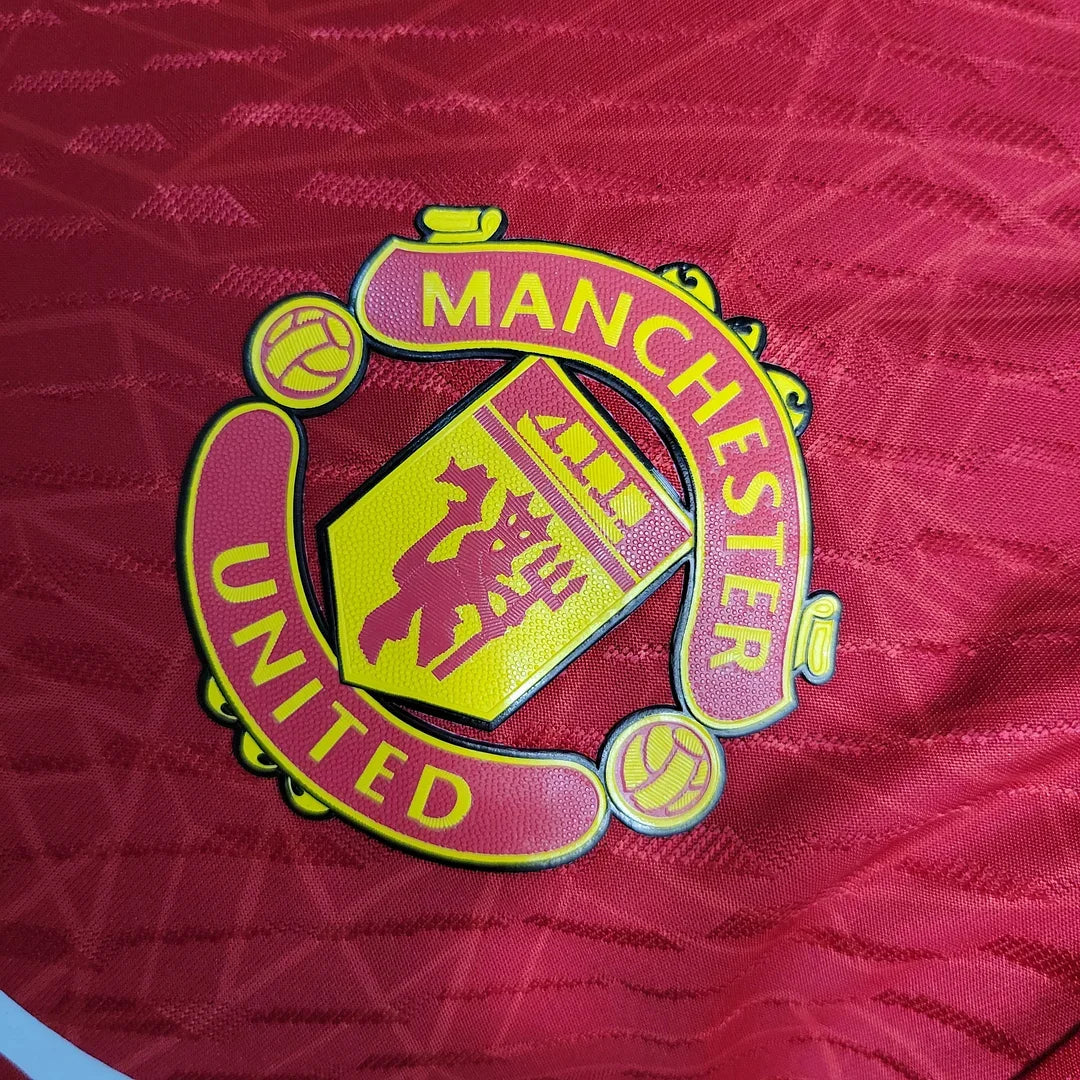 2023/2024 Manchester United Home Soccer Jersey 1:1 Thai Quality - Player Version