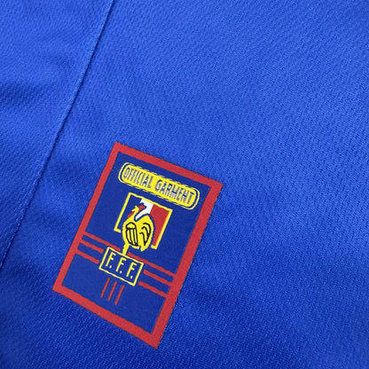 1998 Retro Long Sleeve France Home Football Shirt Kids Size
