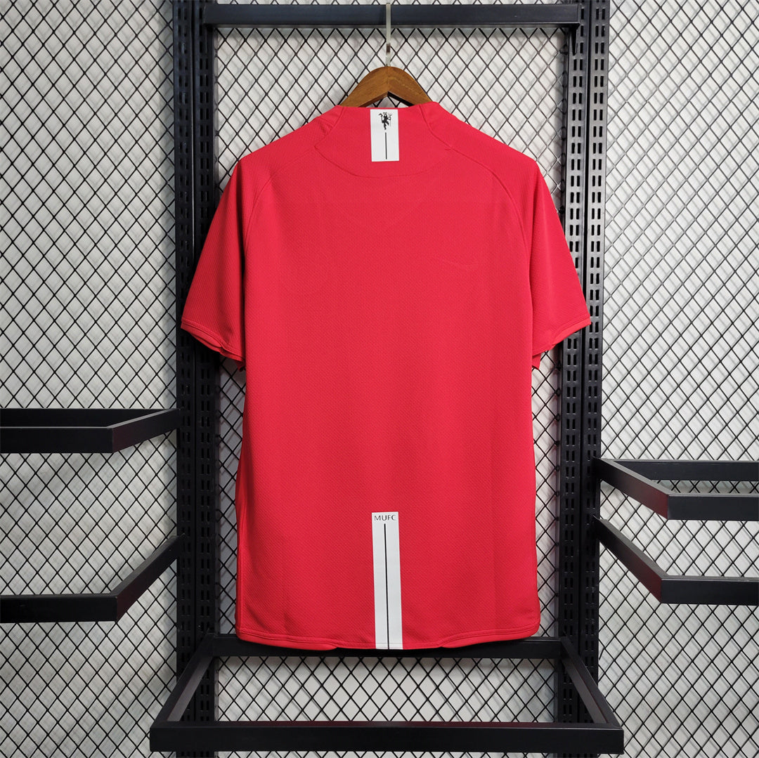 2007/2008 Retro Manchester United Home Champions league Football Shirt