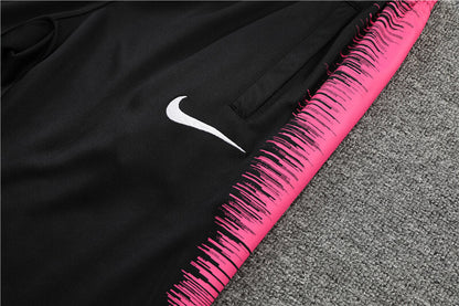 2018/2019 PSG Paris Saint-Germain Pink Half-Pull Tracksuit