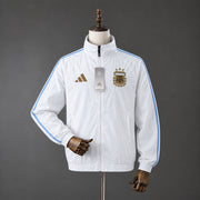 2026/2027 Argentina White Jacket Windbreaker