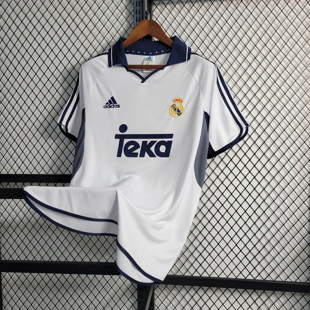 2000/2001 Retro Real Madrid Home Football Shirt 1:1 Thai Quality