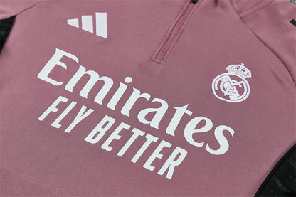 2025/2026 Real Madrid Half-Pull Tracksuit