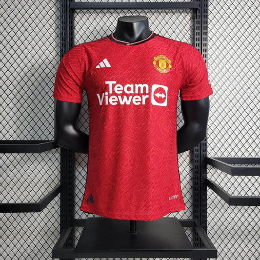 2023/2024 Manchester United Home Soccer Jersey 1:1 Thai Quality - Player Version