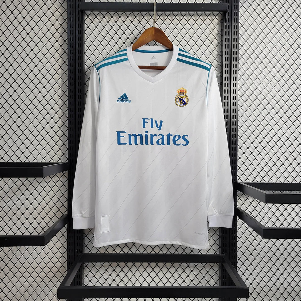 2017/2018 Real Madrid Home Long Sleeve