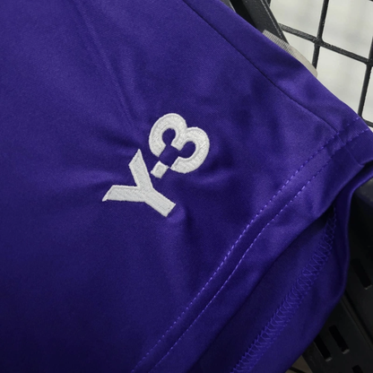 2024/2025 Real Madrid Y-3 Special Edition Purple Shorts 1:1 Thai Quality