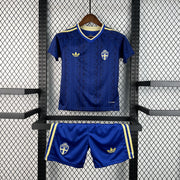 2026 Sweden Away World Cup Football Jersey Kids Size
