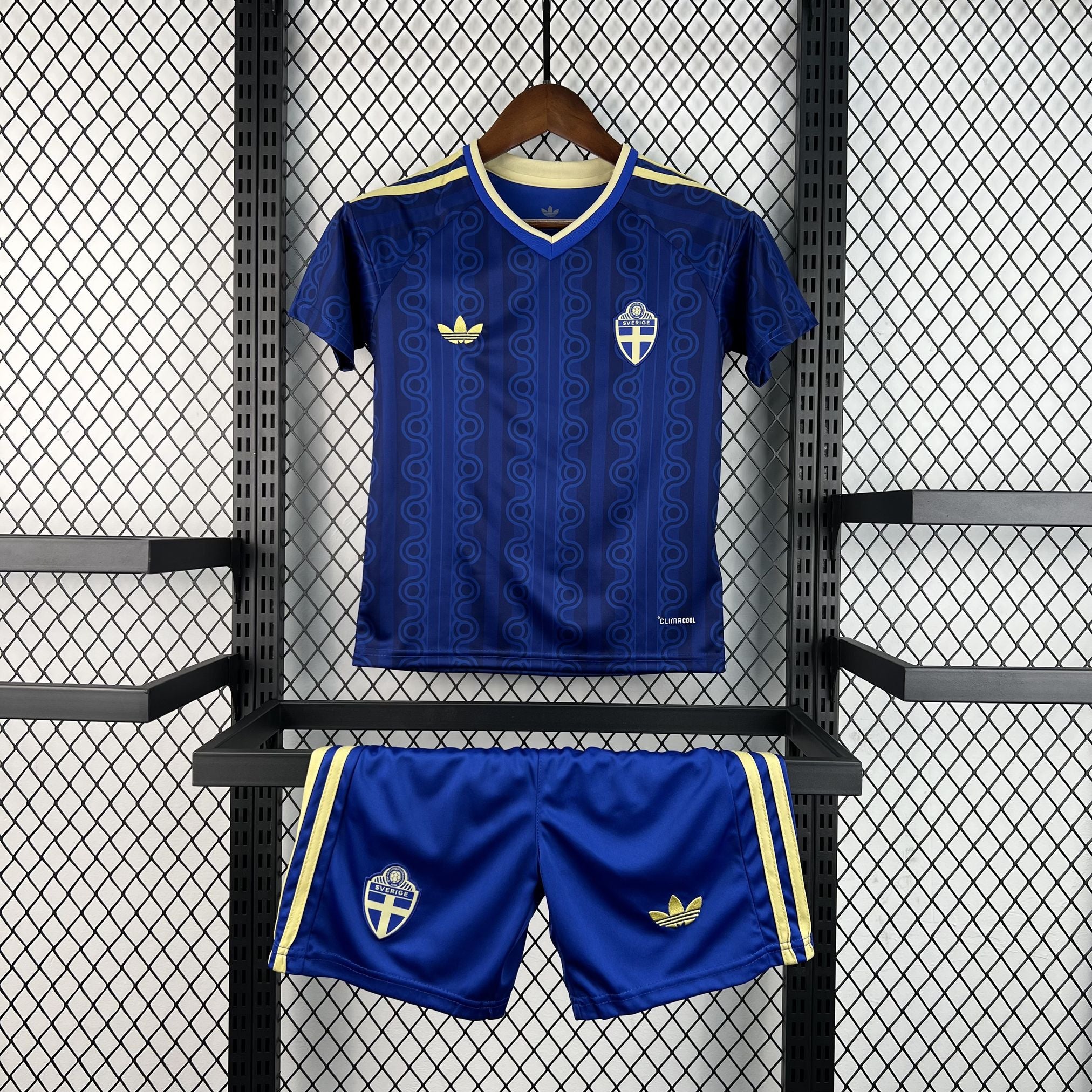 2026 Sweden Away World Cup Football Jersey Kids Size