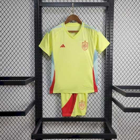 2024 Kids Size Spain Away Football Shirt 1:1 Thai Quality