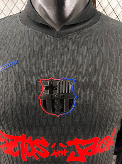 Barcelona x Travis Scott 24/25 Special Edition Football Jersey Player Version