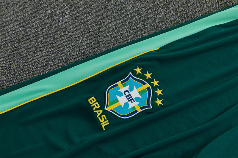 2026/2027 Brazil Blue Half-Pull Tracksuit