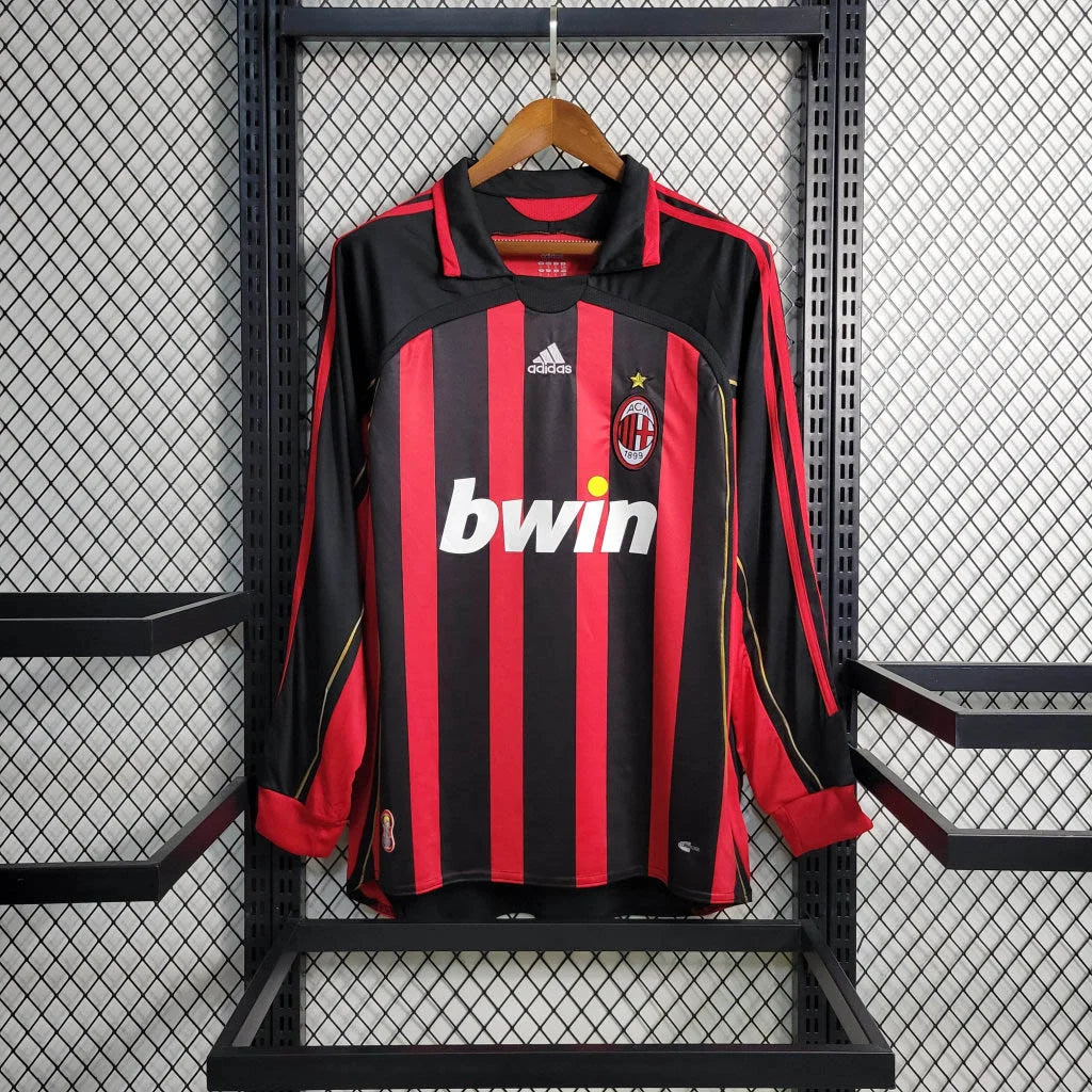 2006/2007 AC Milan Home Long Sleeve