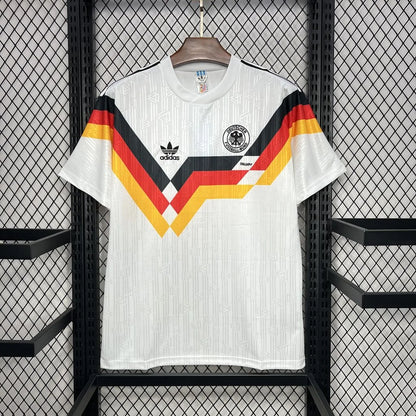 1990 Retro Soccer Jersey Germany Home