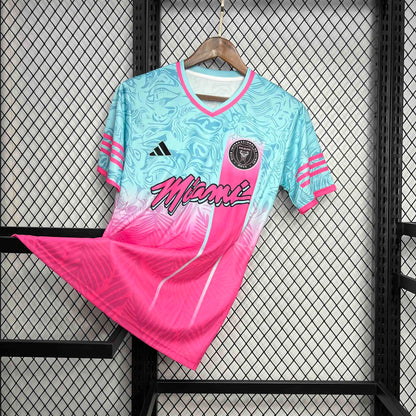 2024/2025 Inter Miami Pink Blue Special Edition Football Shirt