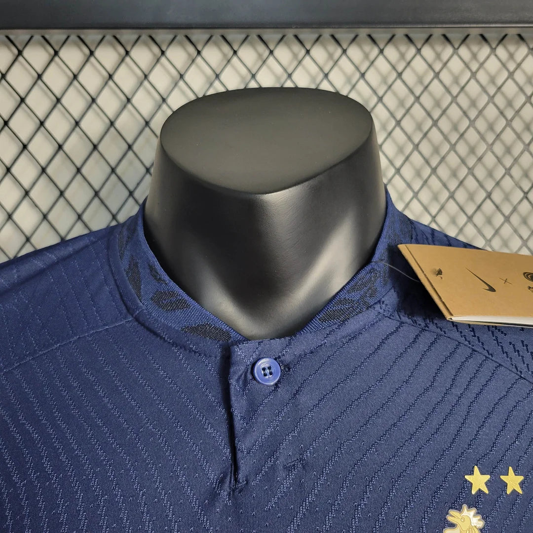 2022 FIFA World Cup France Home Football Shirt - Player Version