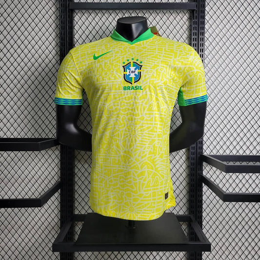 2024 Brazil Home Soccer Jersey - Player Version