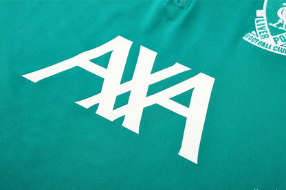 2025/2026 Liverpool Green Half-Pull Tracksuit