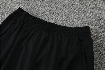 2022/2023 PSG Paris Saint-Germain Full Black Half-Pull Tracksuit