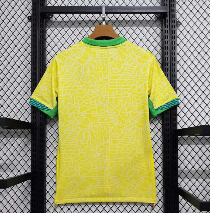 2024 Brazil Home Soccer Jersey