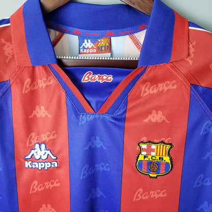 Retro Barcelona Football Shirt Home 1995/1997 1:1 Thai Quality