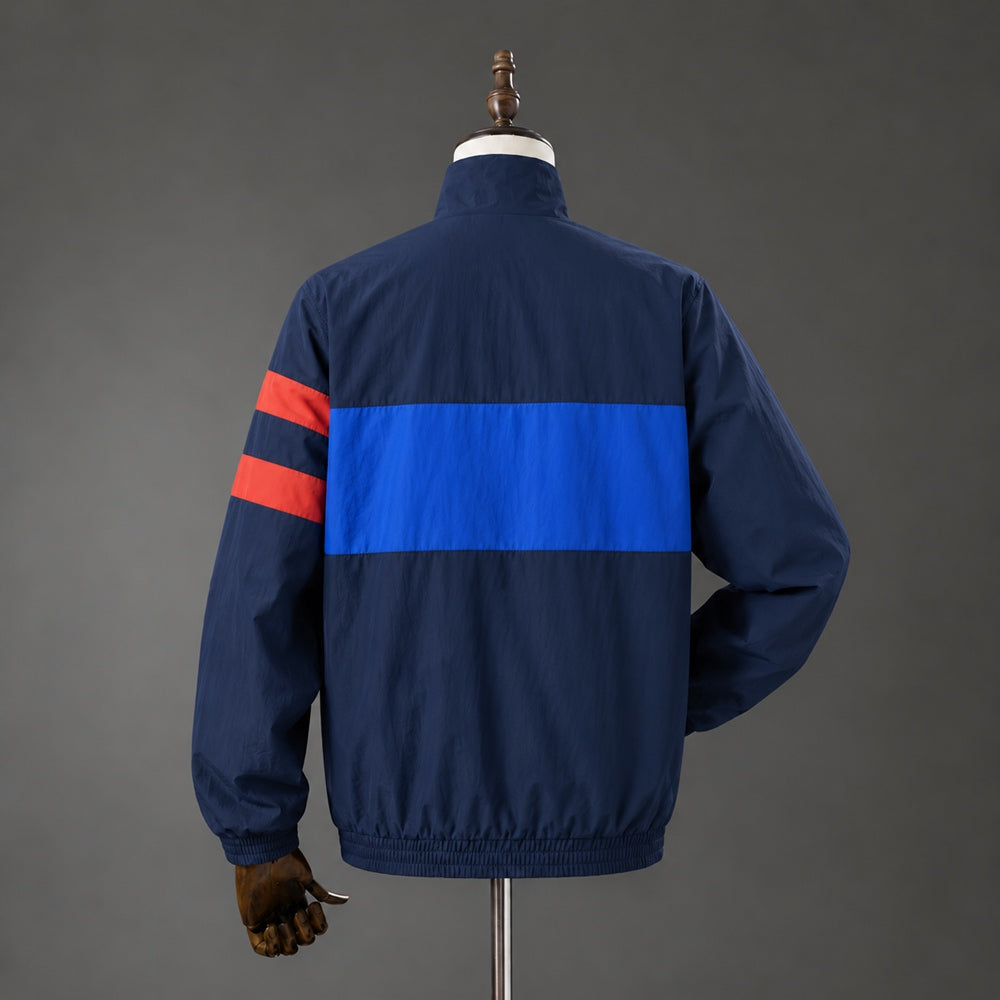 96/98 PSG Full-Zip Jacket Navy Blue Windbreaker