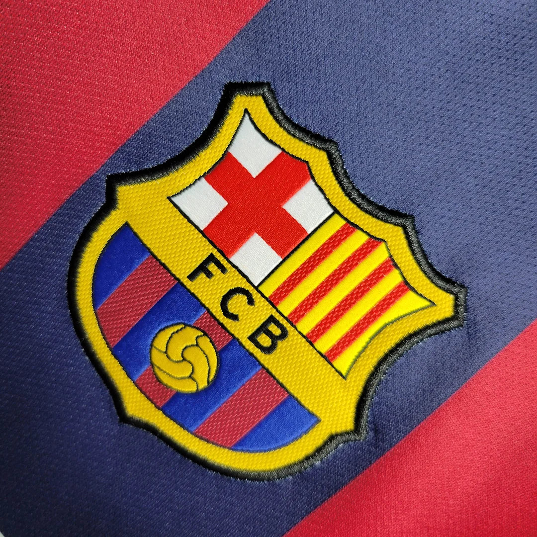 2014/2015 Retro Barcelona Football Shirt Home