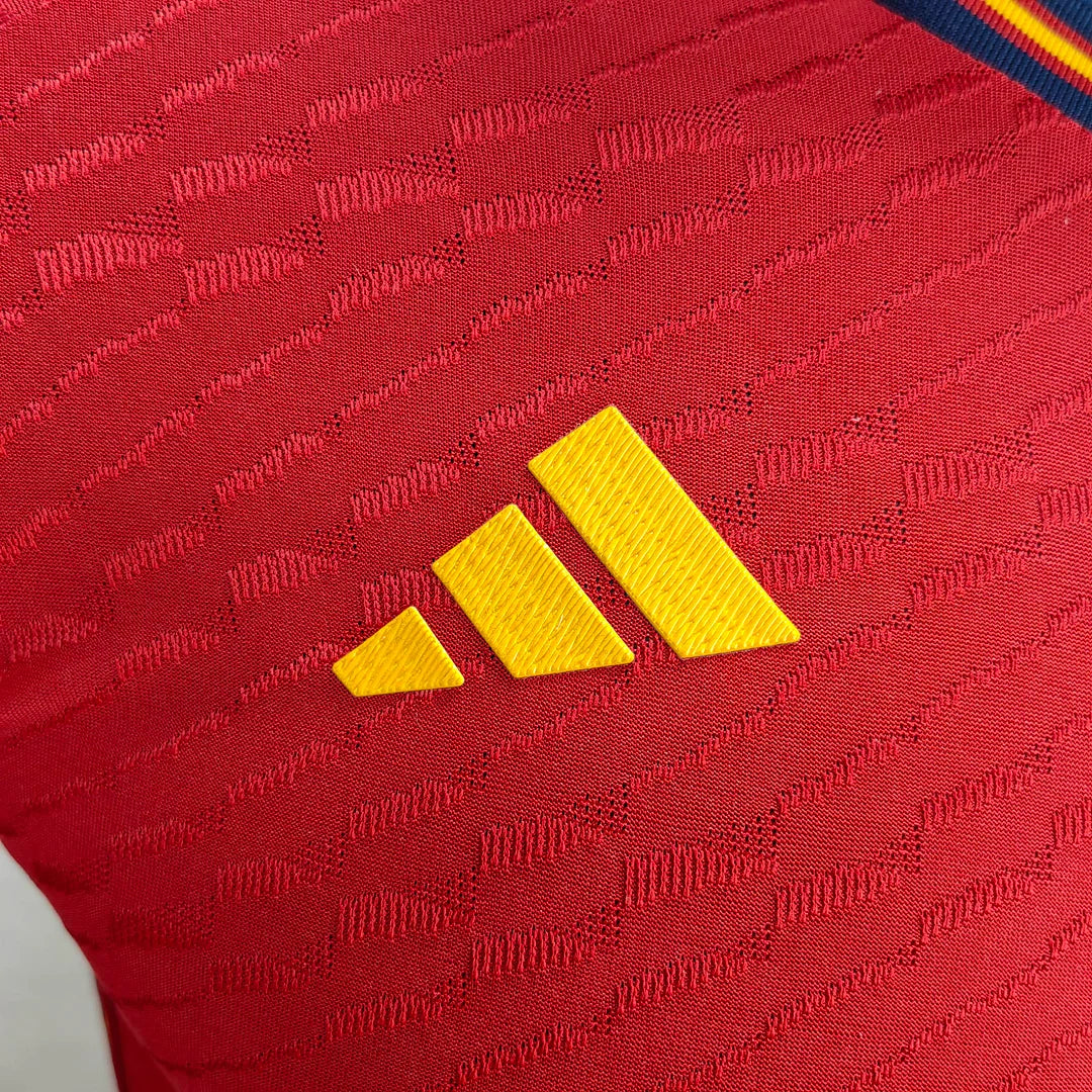 2022 FIFA World Cup Spain Home Soccer Shirt - Player Version