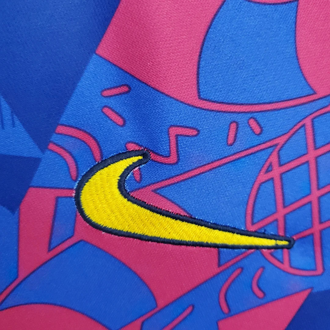 Barcelona Football Shirt 2021 / 2022 Retro 1:1 Thai Quality Third Away