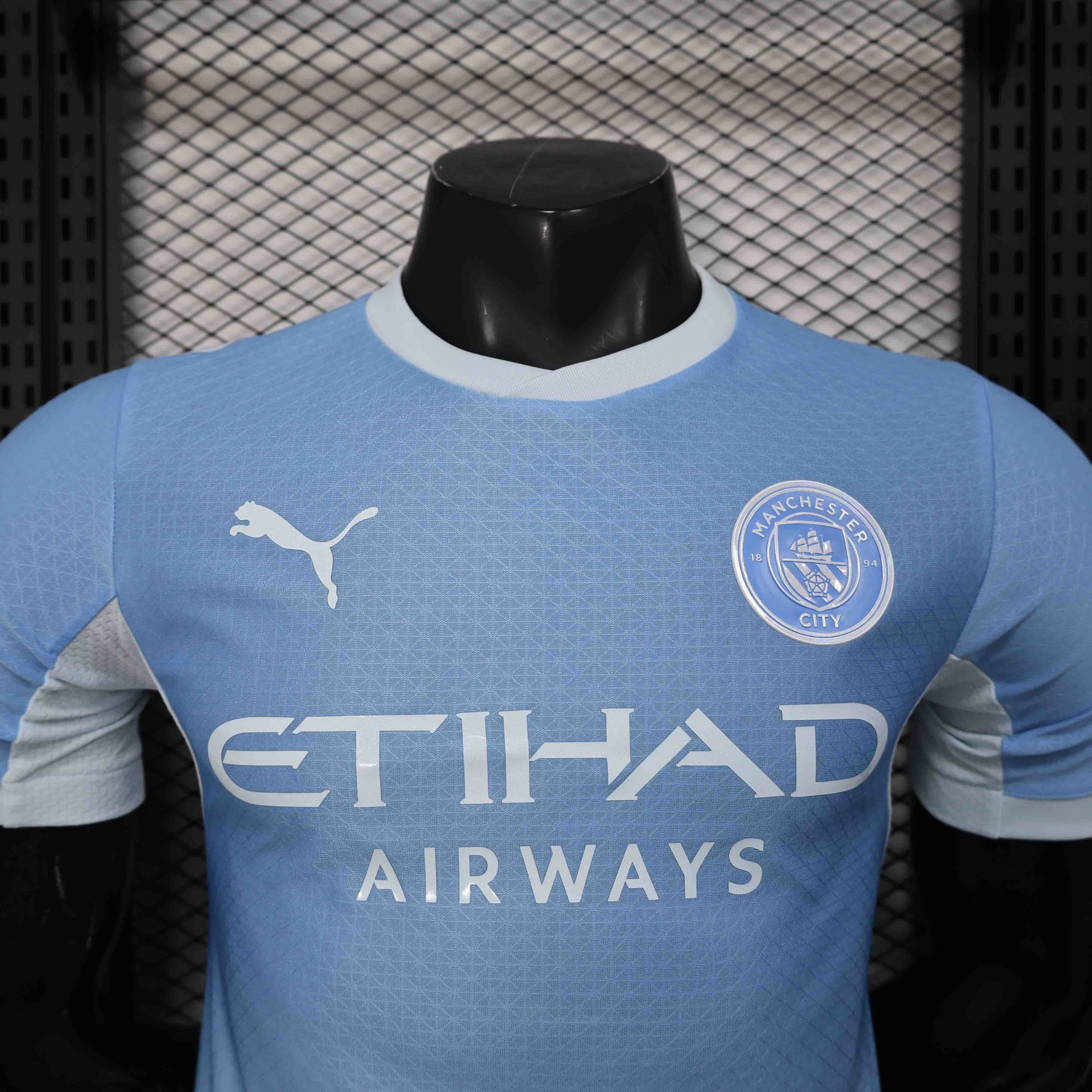 2026/2027 Player Version Manchester City Home Football Shirt