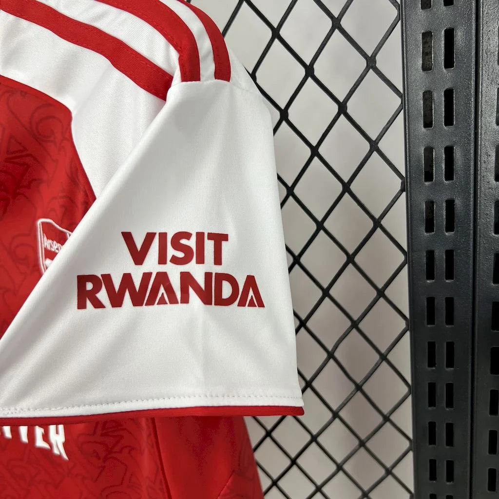 2025/2026 Arsenal Home Football Shirt Kids Size