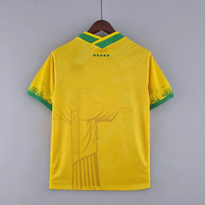 2022 Brazil Classic Soccer Jersey Yellow