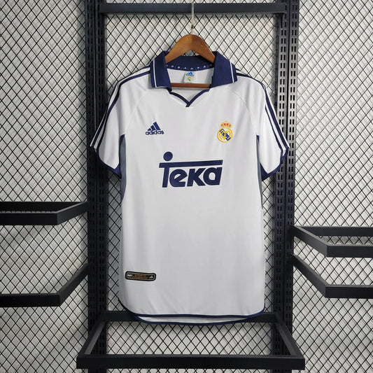 2000/2001 Retro Real Madrid Home Football Shirt 1:1 Thai Quality