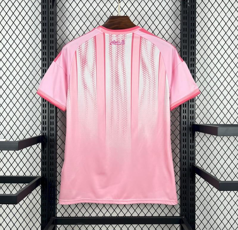 2026 Algeria World Cup Pre-Match Pink Jersey