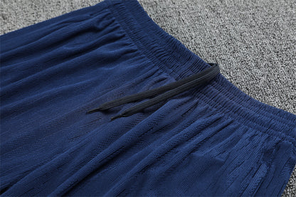 2025/2026 PSG Paris Saint-Germain Blue Half-Pull Tracksuit