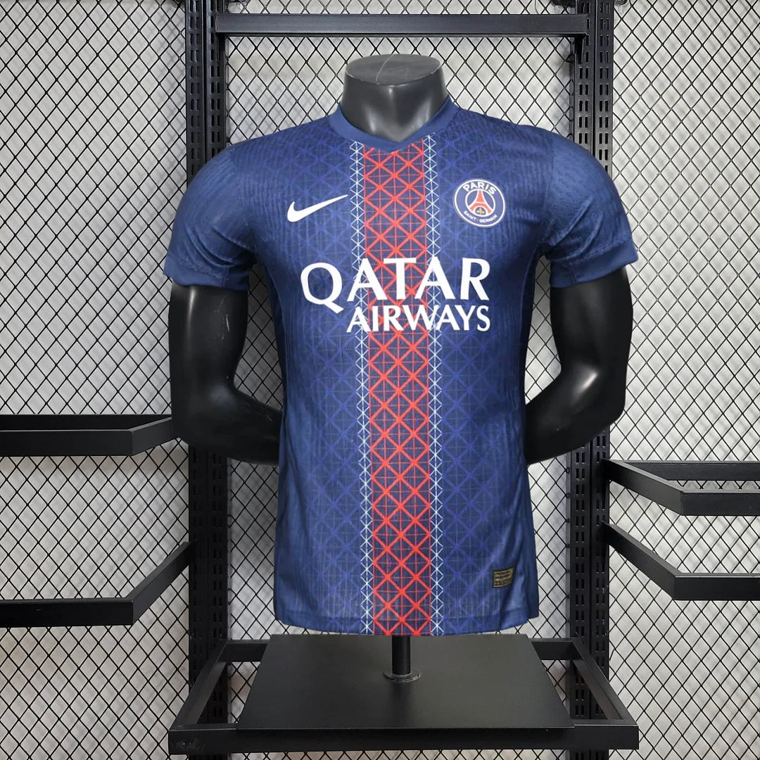 2025/2026 Player Version PSG Paris Saint-Germain Home Football Shirt
