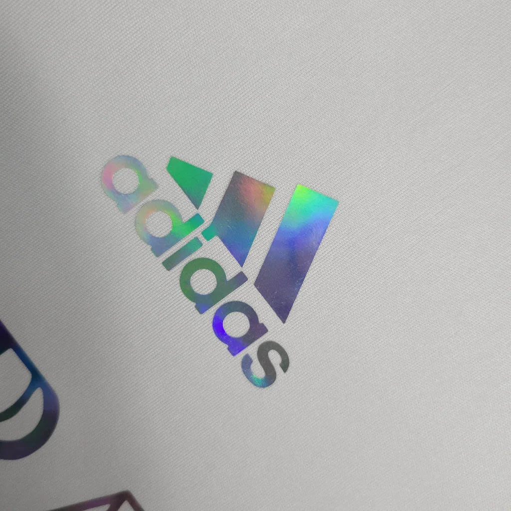 2023/2024 Real Madrid Reflective Balmain White Football Shirt