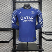 2024/2025 Psg Paris Saint-Germain Long Sleeve Fourth Away Player Version Jersey