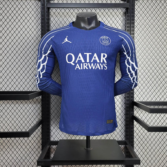 2024/2025 Psg Paris Saint-Germain Long Sleeve Fourth Away Player Version Jersey